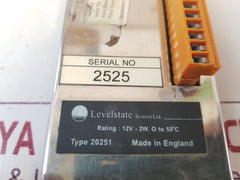 Levelstate 20251 Level Indicator 12V-2W. 0 To 50°C
