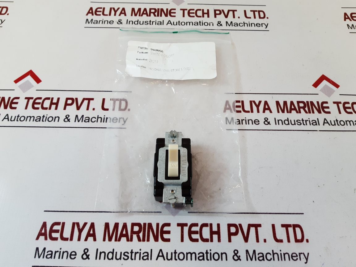 Leviton 057-5522 On/Off Switch/Toggle Switch 20A-120V-277Vac
