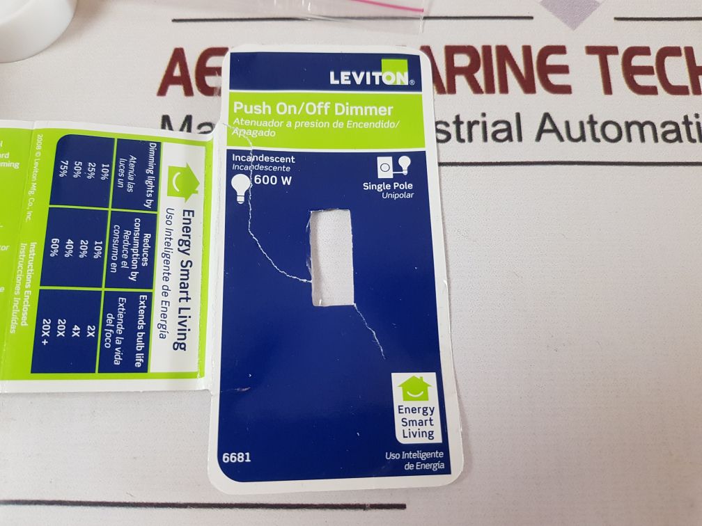 Leviton 6681 Dimmer Incandescent Rotary