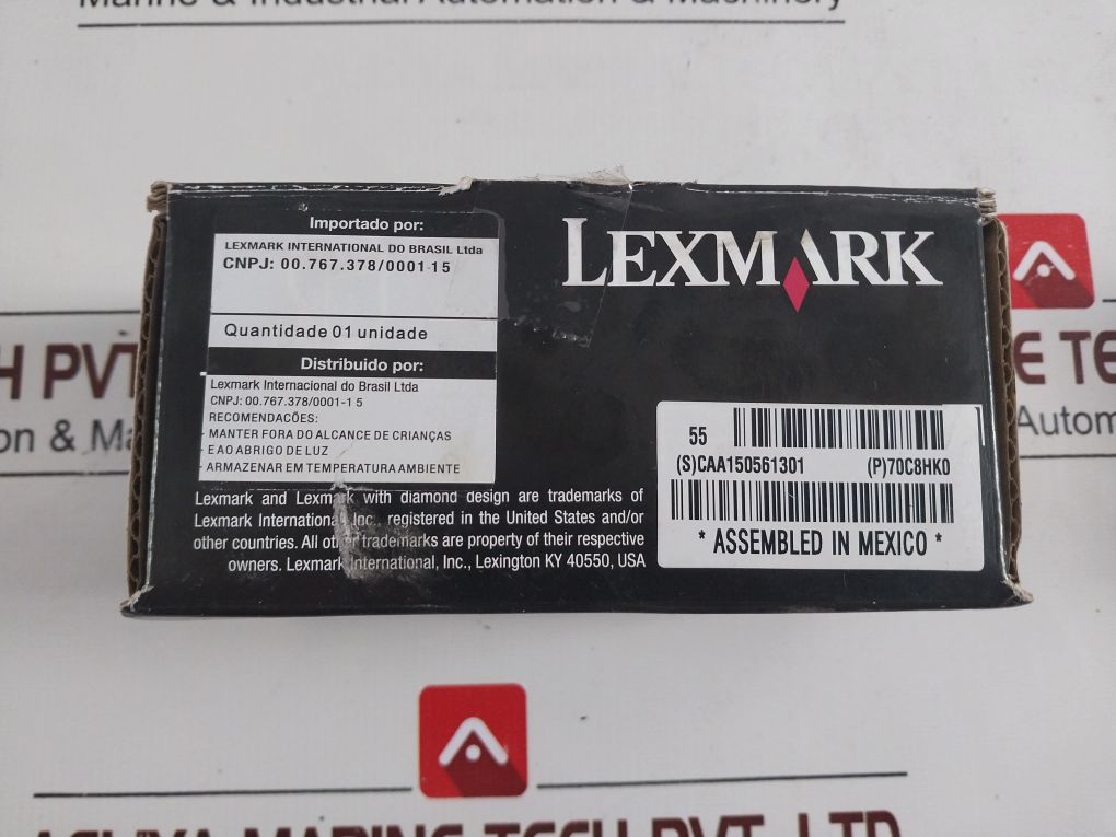 Lexmark 70C8Hk0 Black High Yield Return Program Toner Cartridge