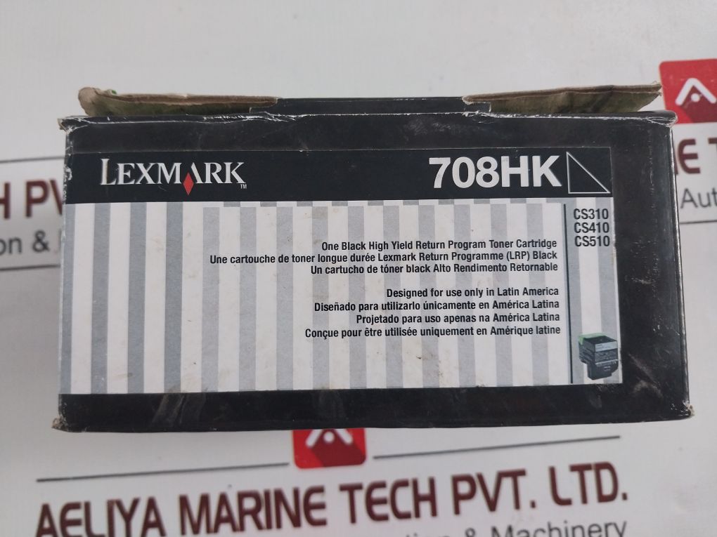 Lexmark 70C8Hk0 Black High Yield Return Program Toner Cartridge