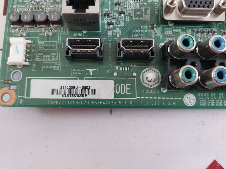 Lg Eax64437505 (1.0) Main Board 42Lm5800-tc