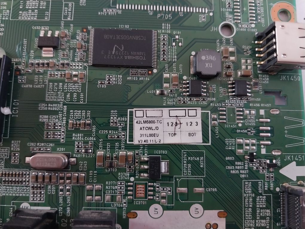 Lg Eax64437505 (1.0) Main Board 42Lm5800-tc