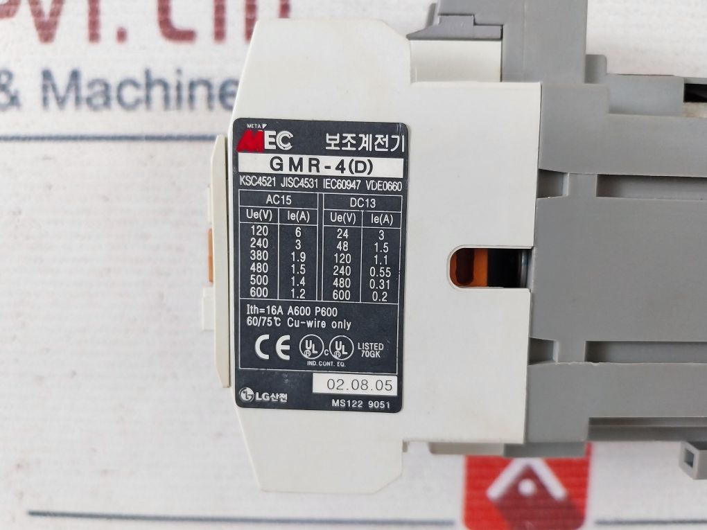 Lg Gmr-4D Control Relays