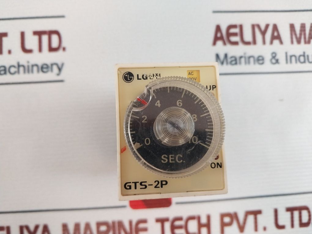 Lg Gts-2Pc Timer On-delay 0-10 Sec Ac220V