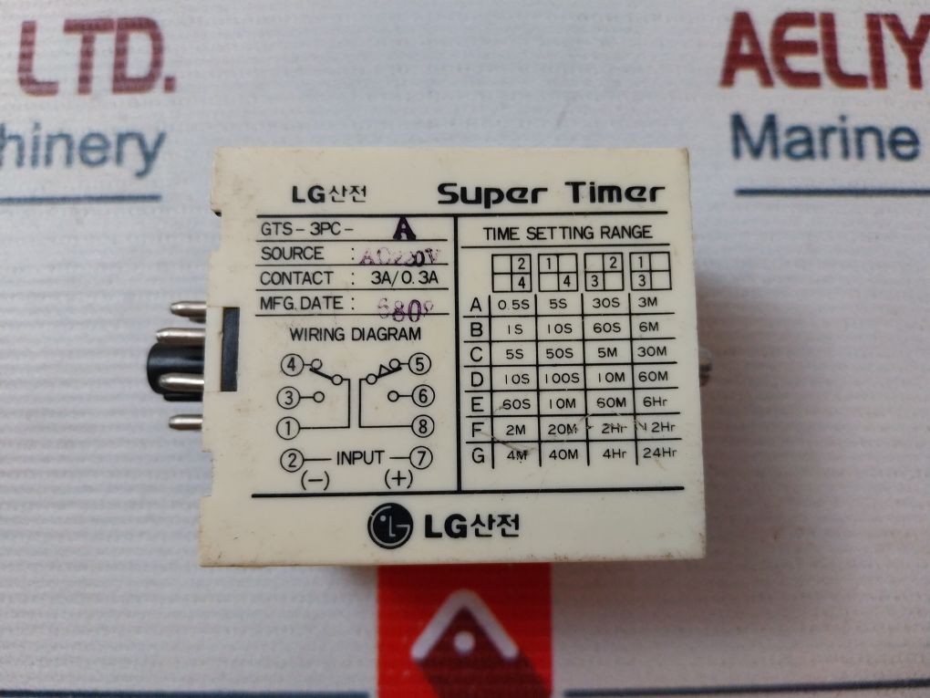 Lg Gts-3Pc-a Super Timer 0-30 Sec.
