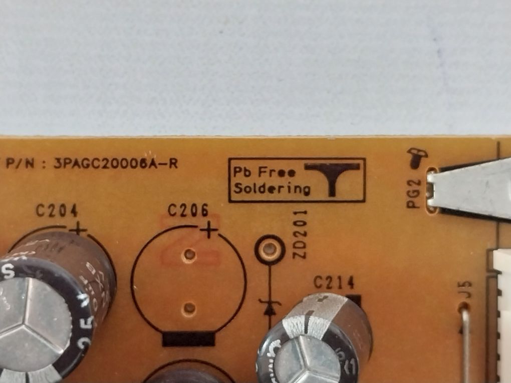 Lg Eax61391001/9 Power Supply Board Lgp19-10L