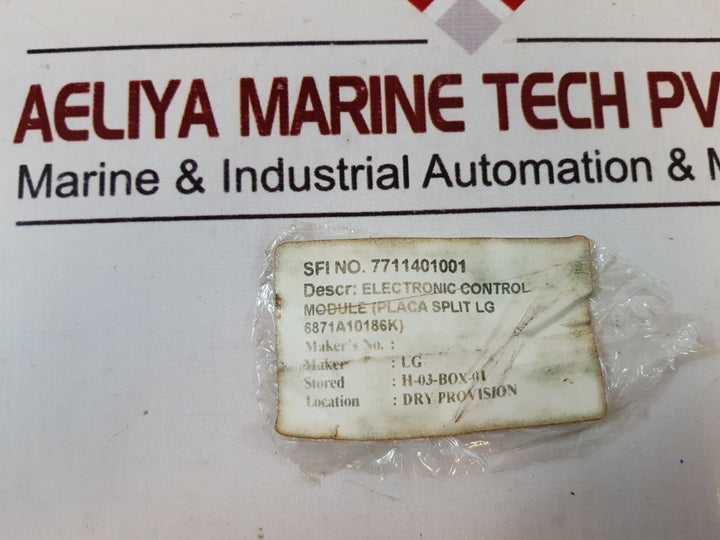 Lg Sh-0357 Electronic Control Module