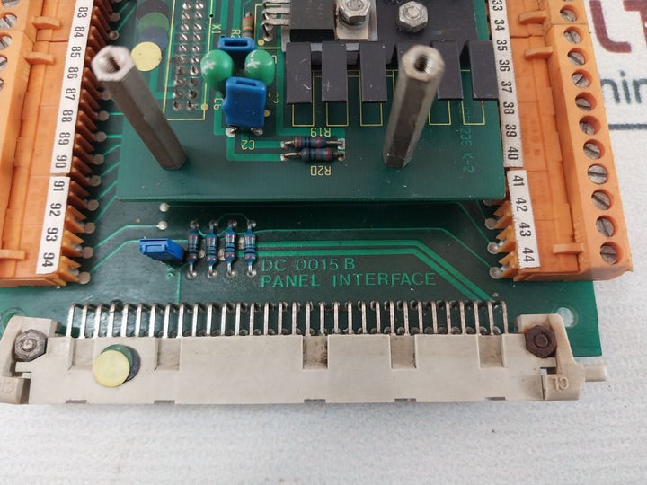 Liaaen Helitron Dc 0017B Panel Interface Board Dc 0015 B