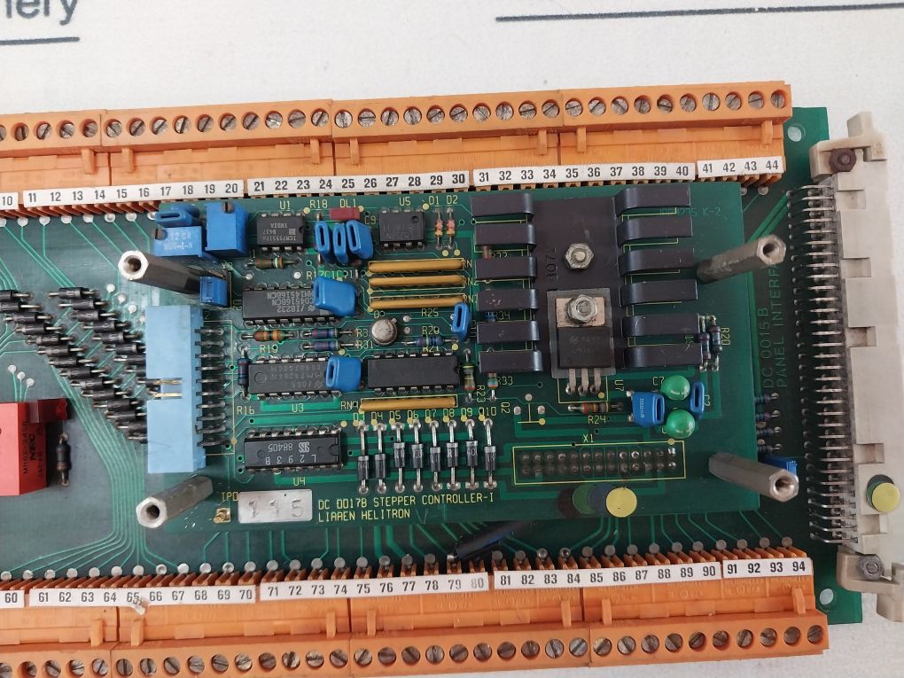 Liaaen Helitron Dc 0017B Panel Interface Board Dc 0015 B