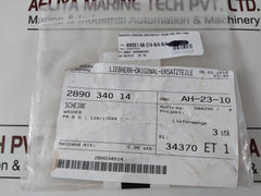 Lot Of 3X Liebherr 289034014 Washer Disc