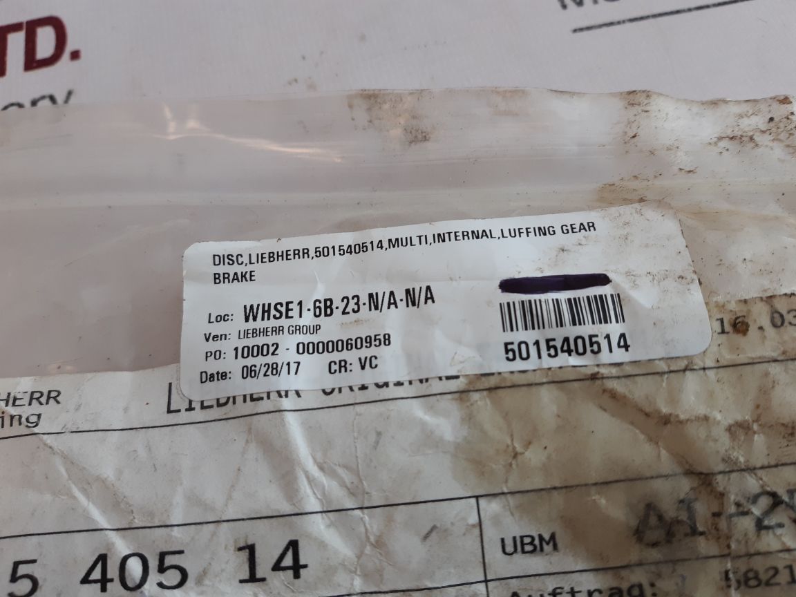 Liebherr 501540514 Internal Multi-disc