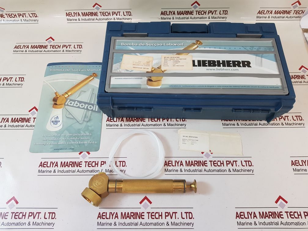Liebherr 510160916 Manual Suction Pump

