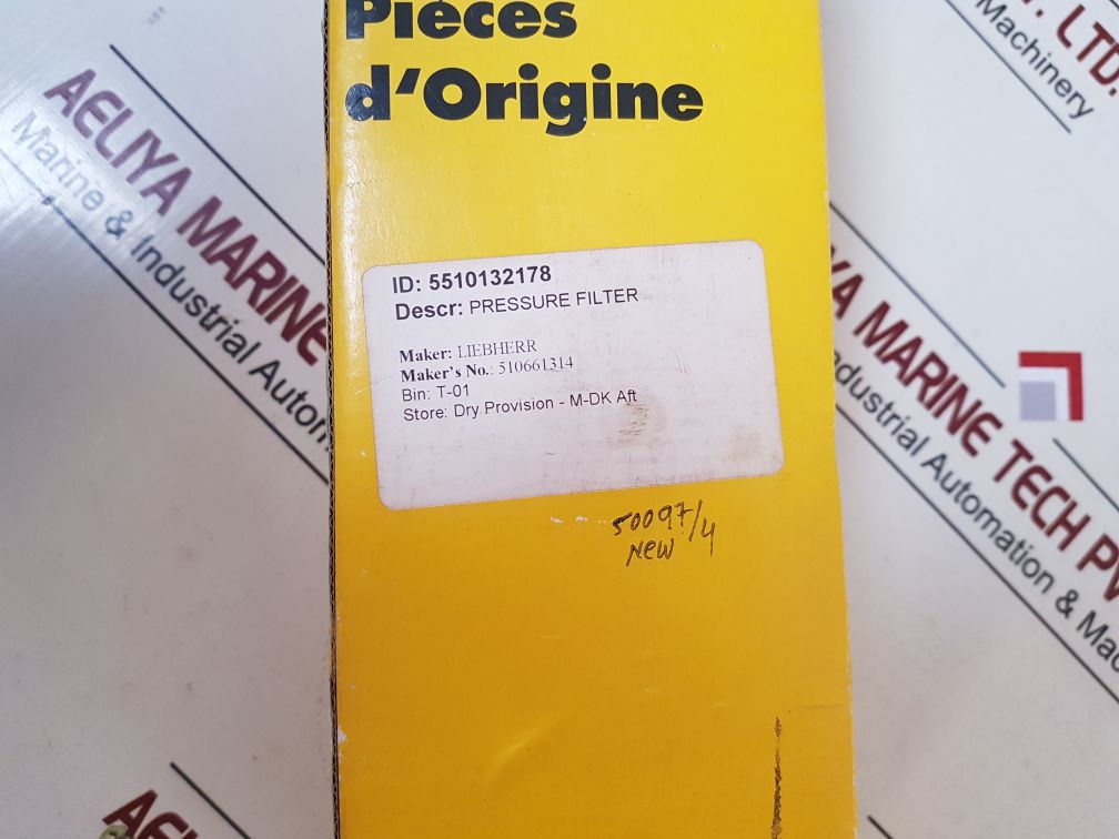 Liebherr 510661414 Pressure Filter