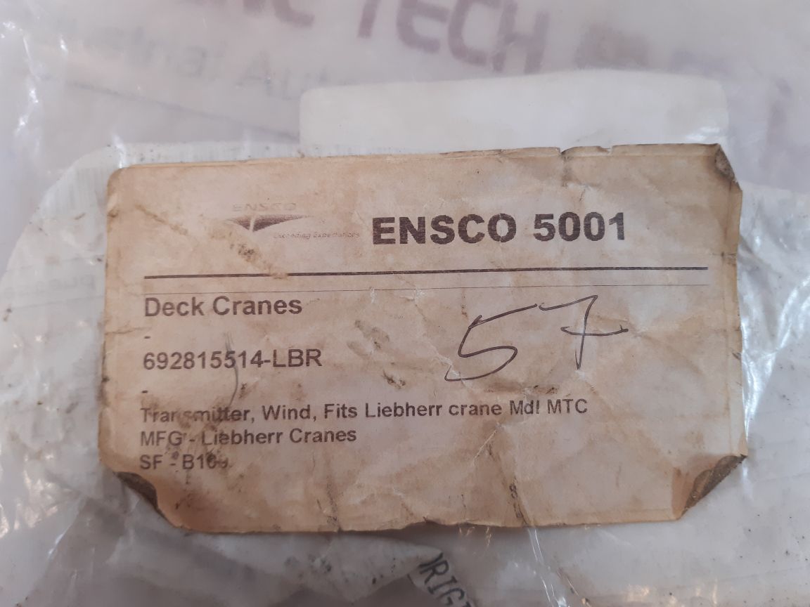 Liebherr 692815514 Anemometer 