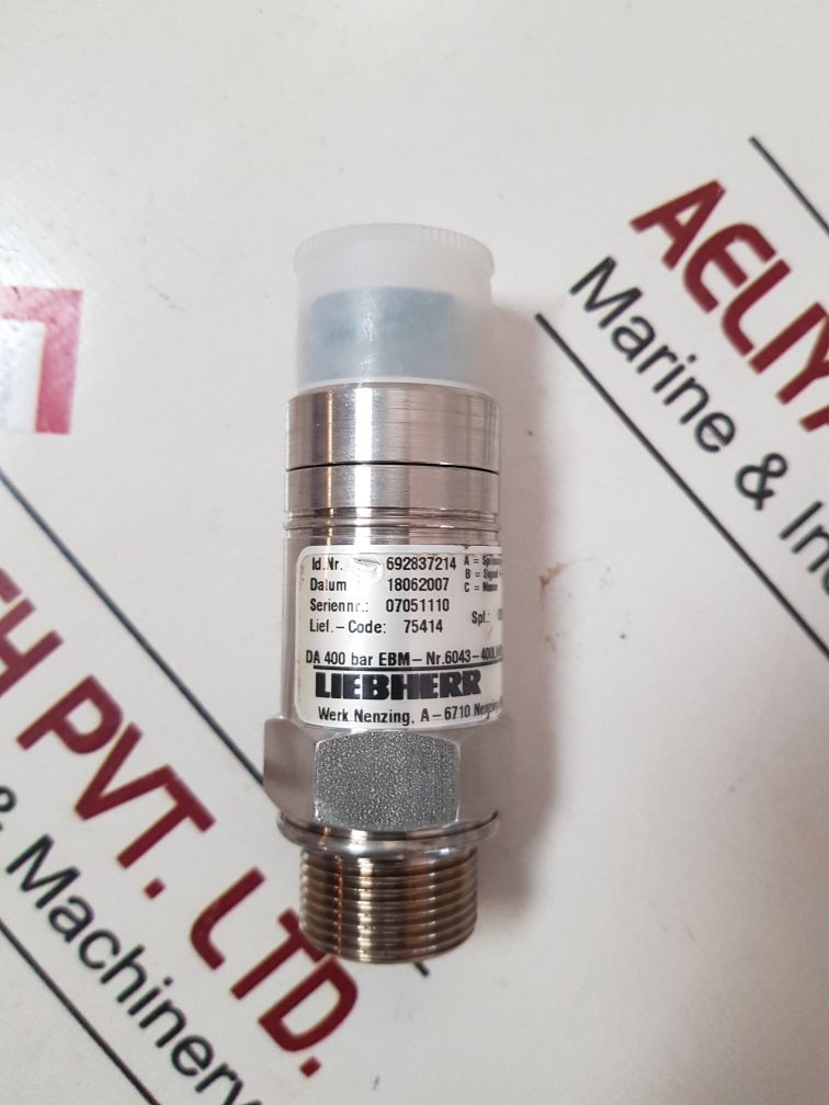 Liebherr 692837214 Pressure Sensor