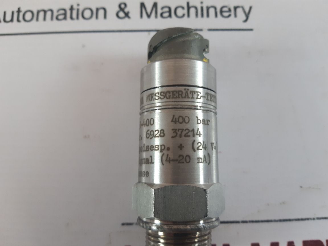 Liebherr 692837214 Pressure Sensor 400 Bar