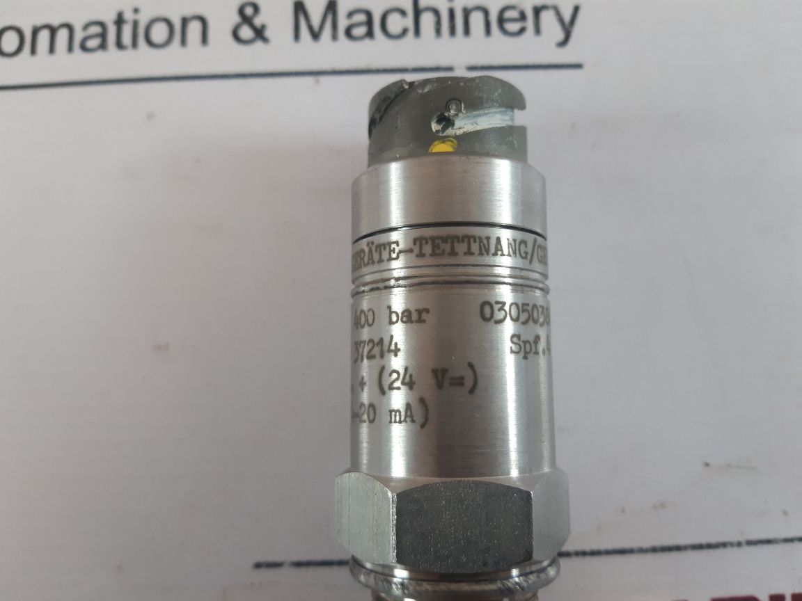 Liebherr 692837214 Pressure Sensor 400 Bar