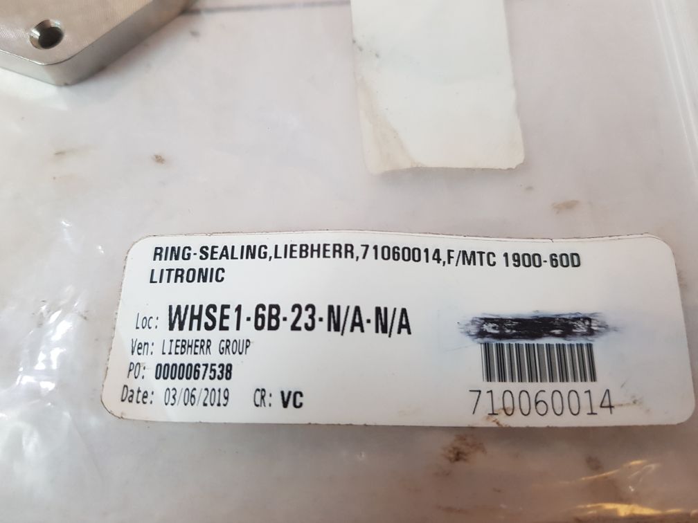 Liebherr 710060014 Sealing Ring Kit