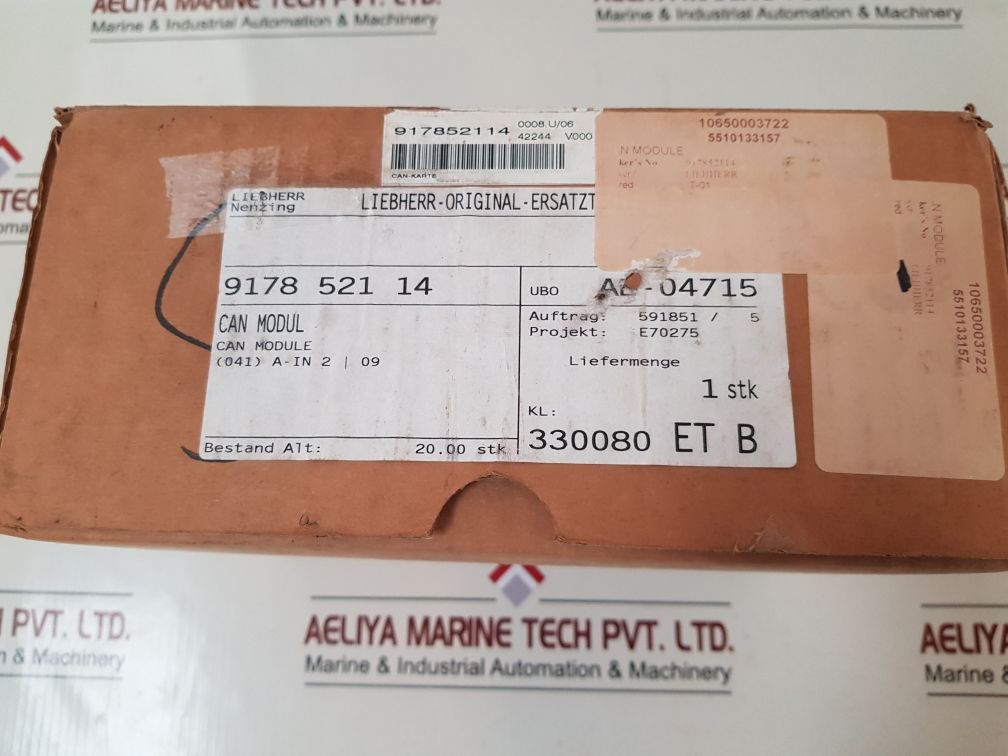 Liebherr 917852114 Can Module New