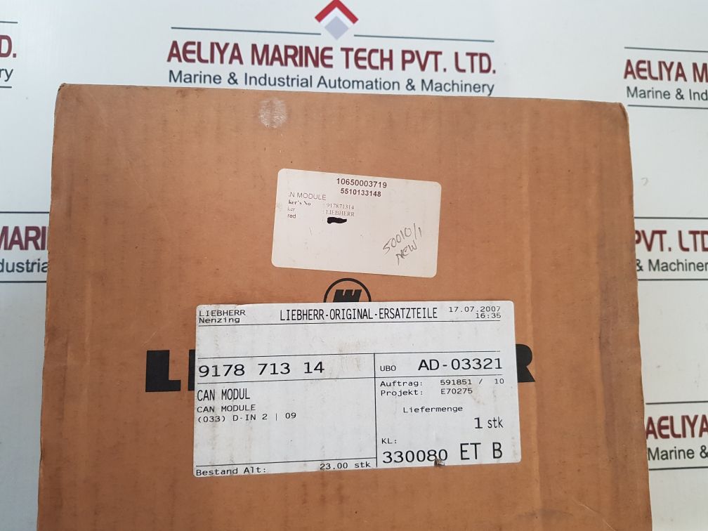 Liebherr 917871314 Can Module New