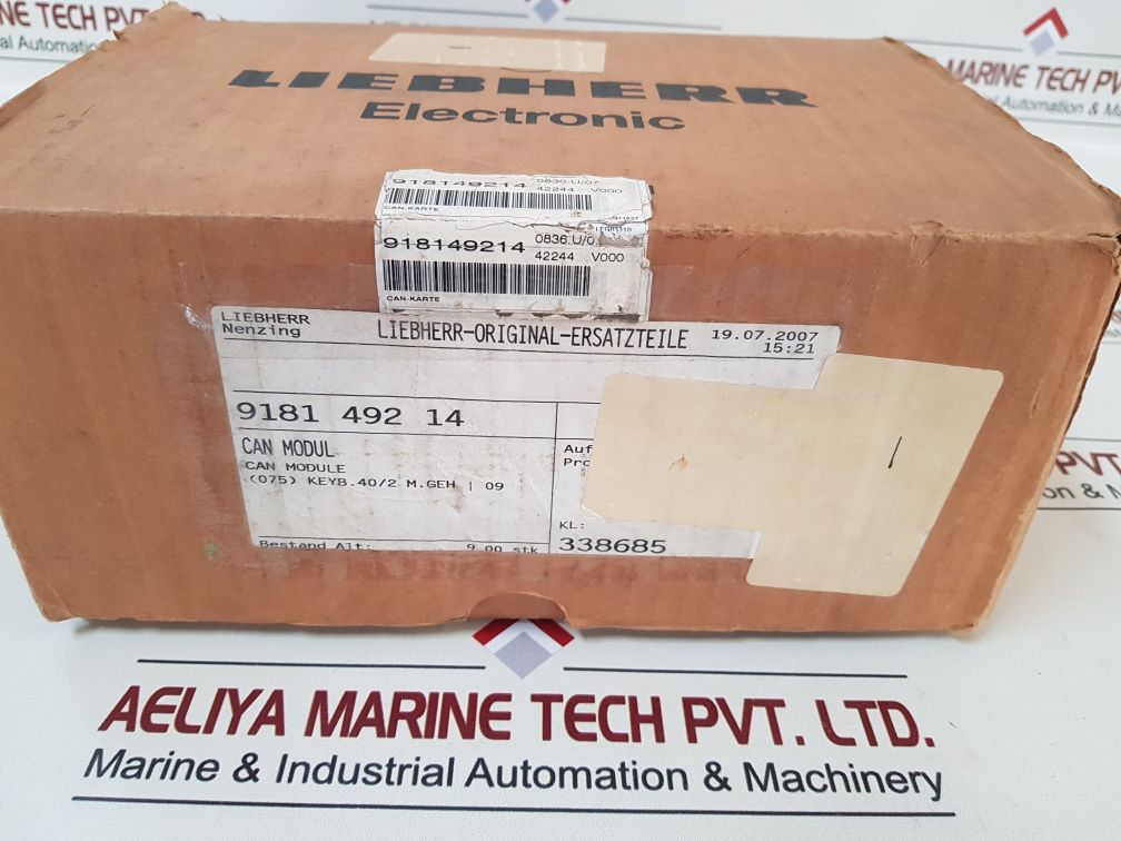 Liebherr 918149214 Can Module