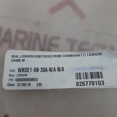 Liebherr 926779103 Crankshaft Seal