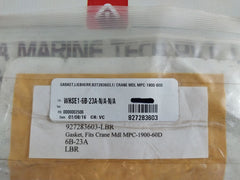Lot Of 3X Liebherr 927283603-lbr Gasket