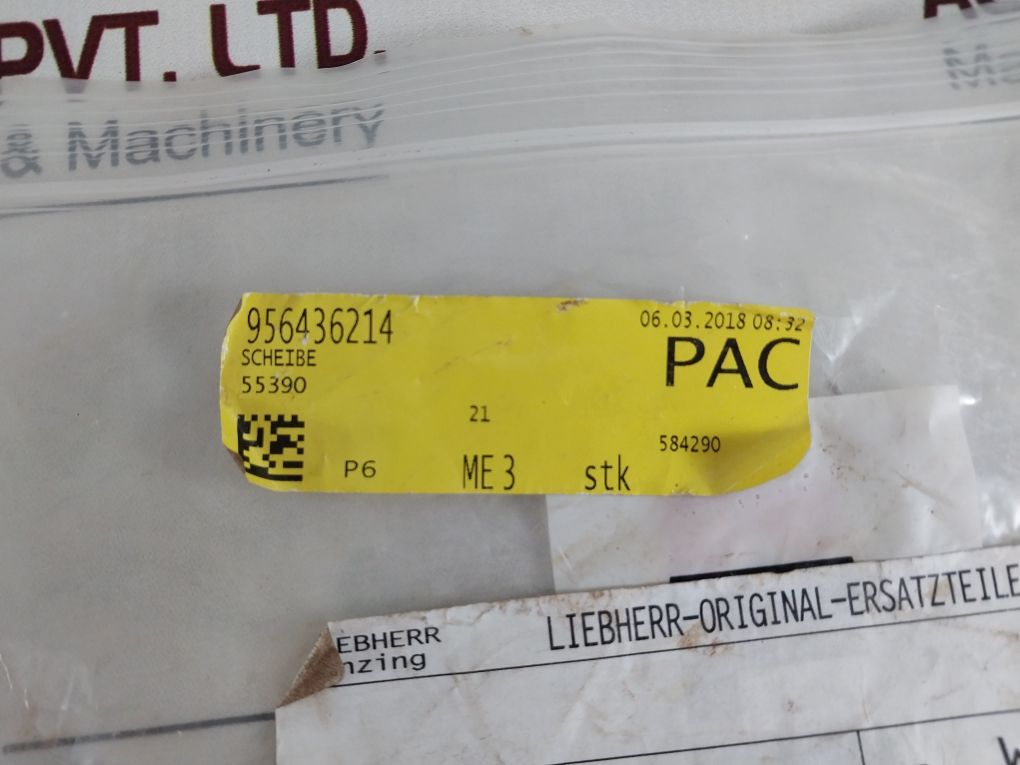 Liebherr 956436214 Scheibe Washer Disc 584290/6