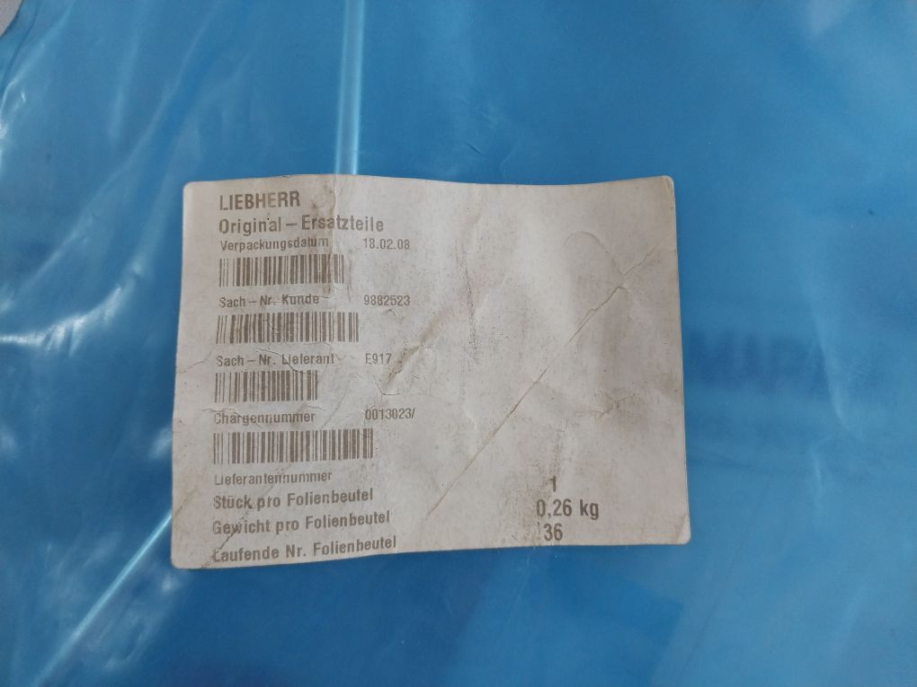 Liebherr 988252303 Injection Line