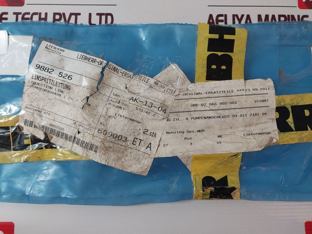Liebherr 988252603 Injection Line