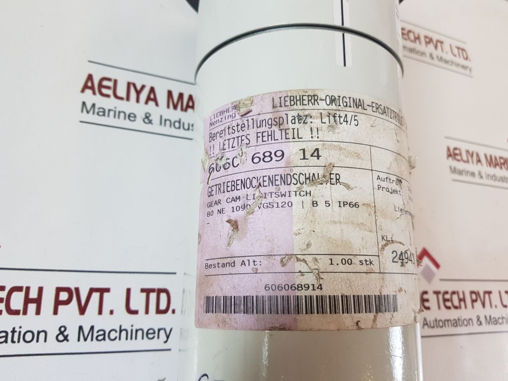 Liebherr G15/10Se1-9N4-1N2/Gs120/Fi/K3 Gear Cam Limit Switch