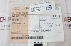 Liebherr Gasket 927010903 Seal