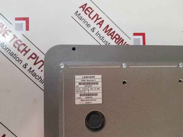 Liebherr Pme1 Monitor 5 Crane Control Panel Lcd Display