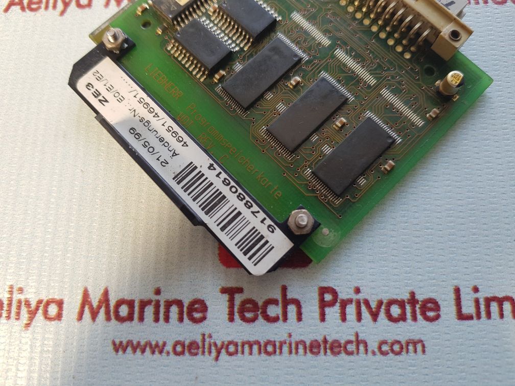 Liebherr Programmspeicher Karte 6610 195 08