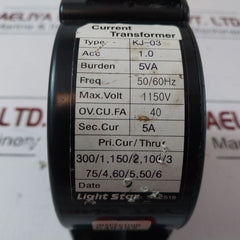 Light Star Kj-03 Current Transformer