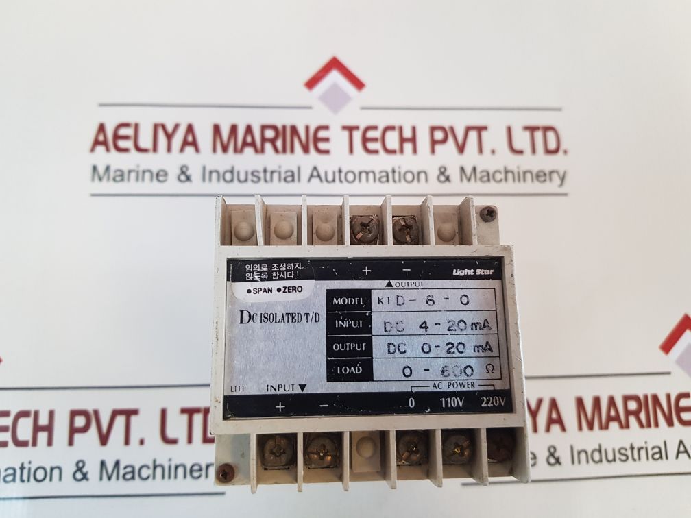 Light Star Ktd-6-0 Dc Isolated T/D