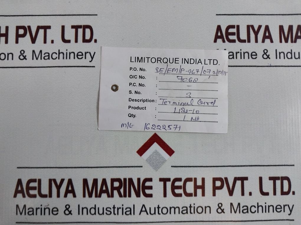 Limitorque Uec-tr-003 Terminal Card S15123Ak8