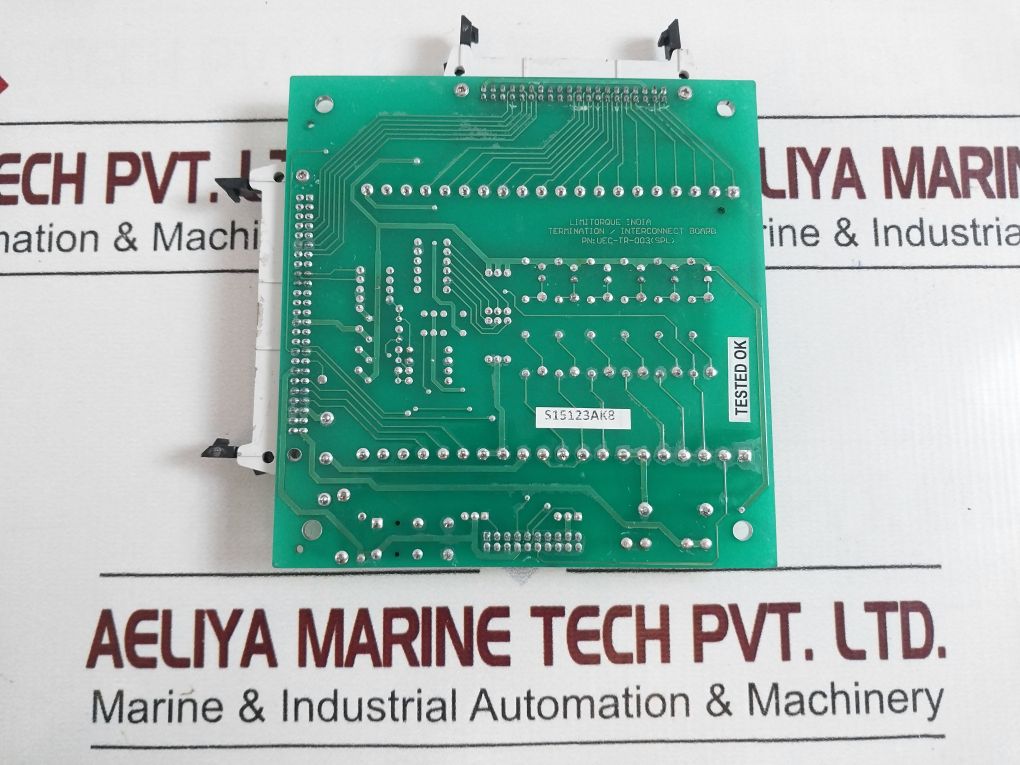 Limitorque Uec-tr-003 Terminal Card S15123Ak8