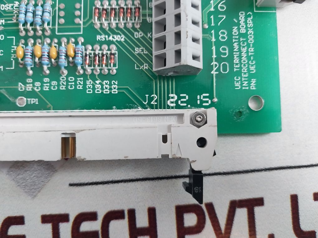 Limitorque Uec-tr-003 Terminal Card S15123Ak8