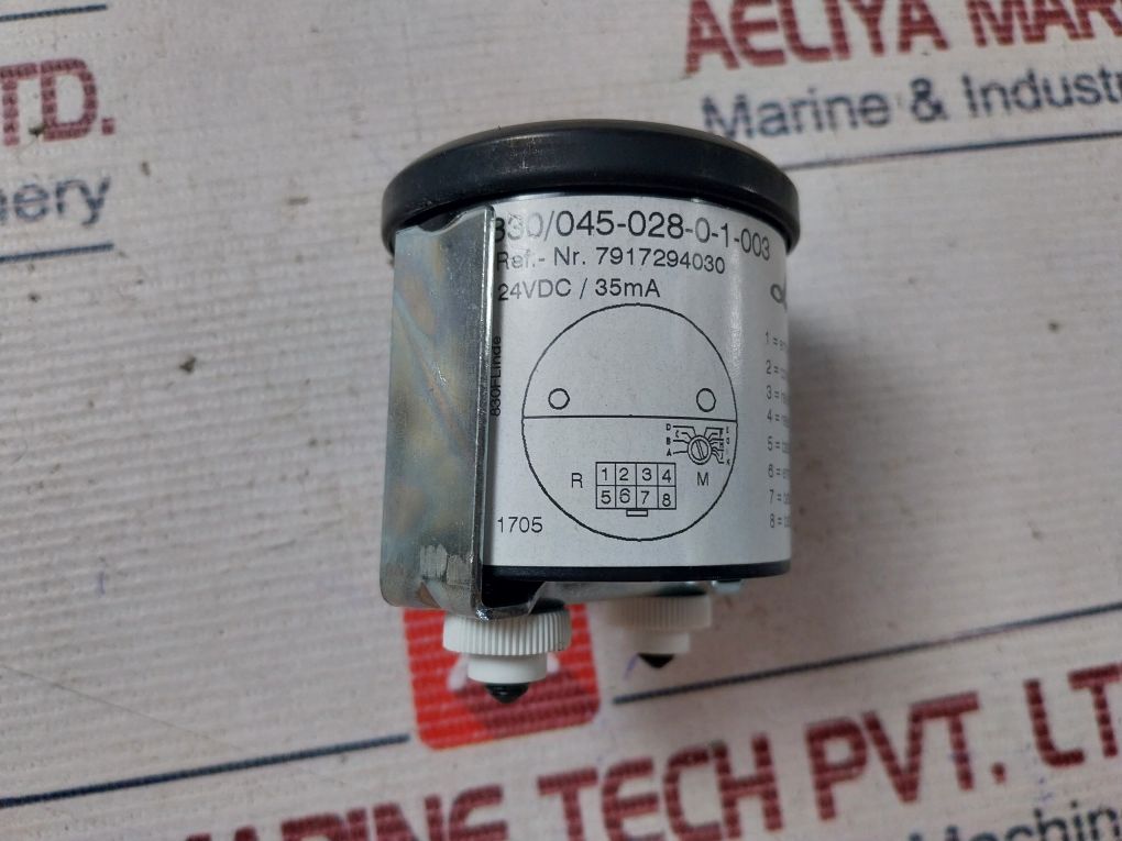 Linde 7917294030 Operating Hours Counter 24Vdc/5A