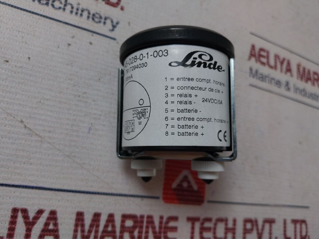 Linde 7917294030 Operating Hours Counter 24Vdc/5A