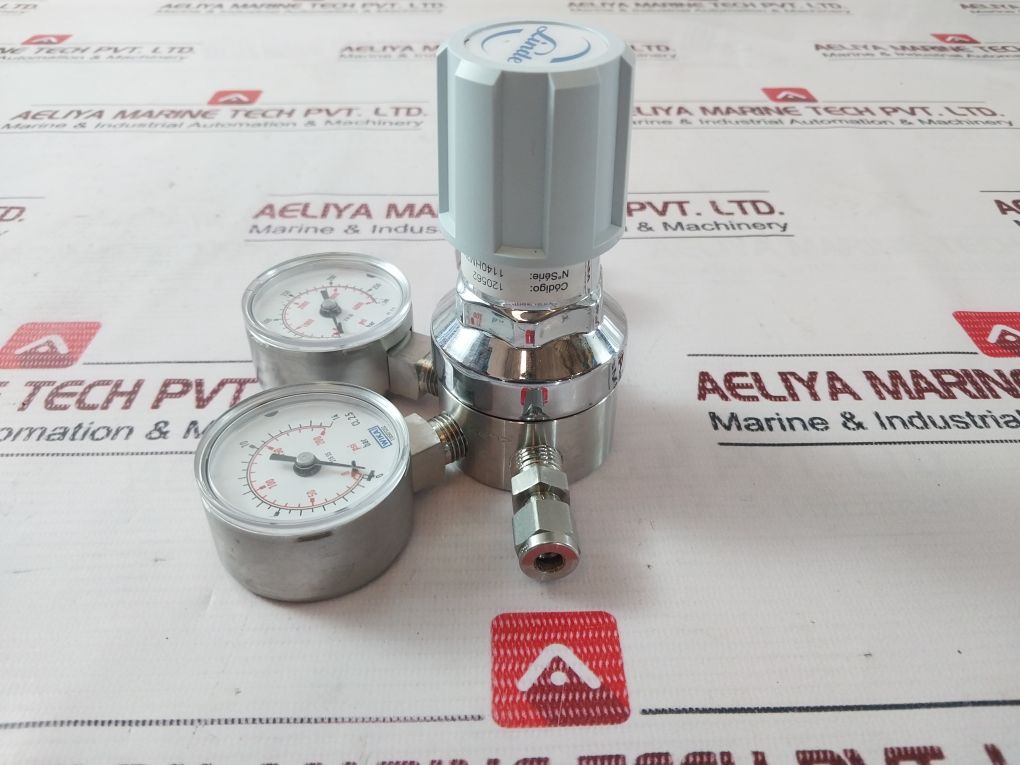 Linde Wika Hiq 322-s 262-1 Pressure Regulator