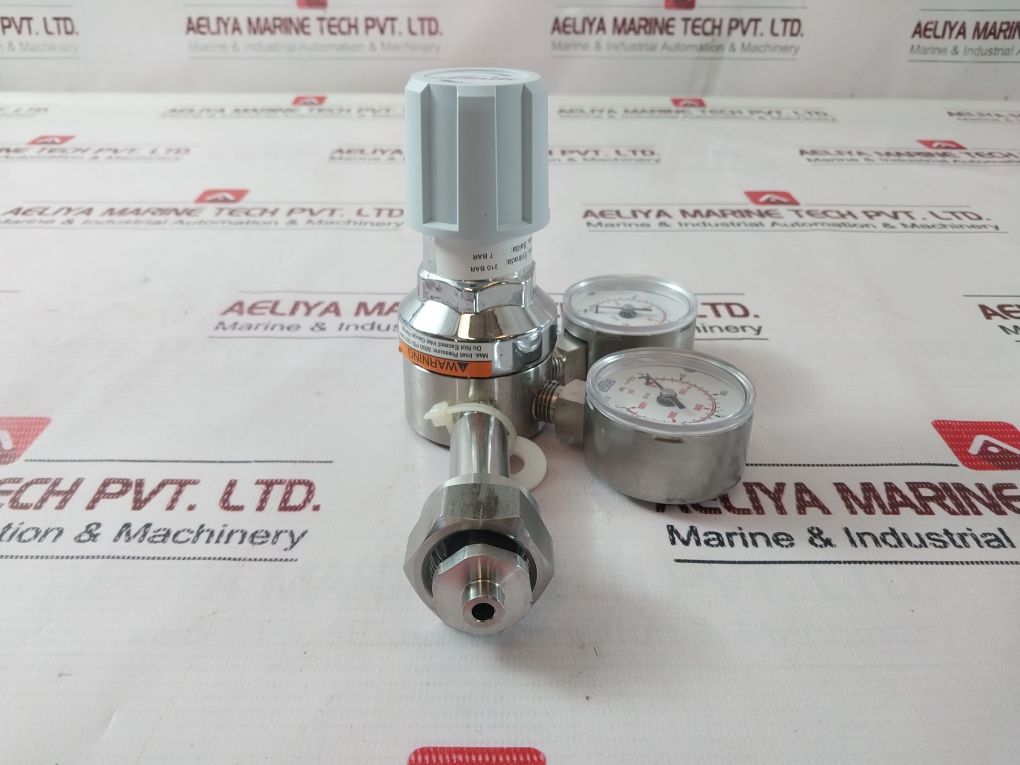 Linde Wika Hiq 322-s 262-1 Pressure Regulator
