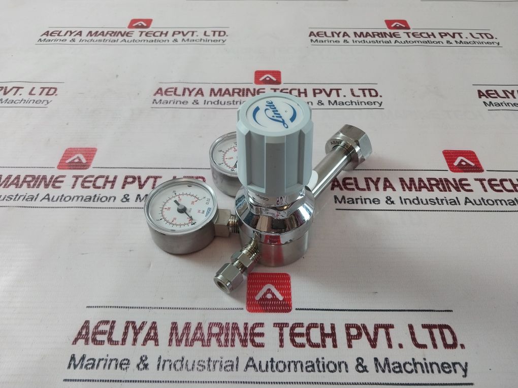 Linde Wika Hiq 322-s 262-1 Pressure Regulator