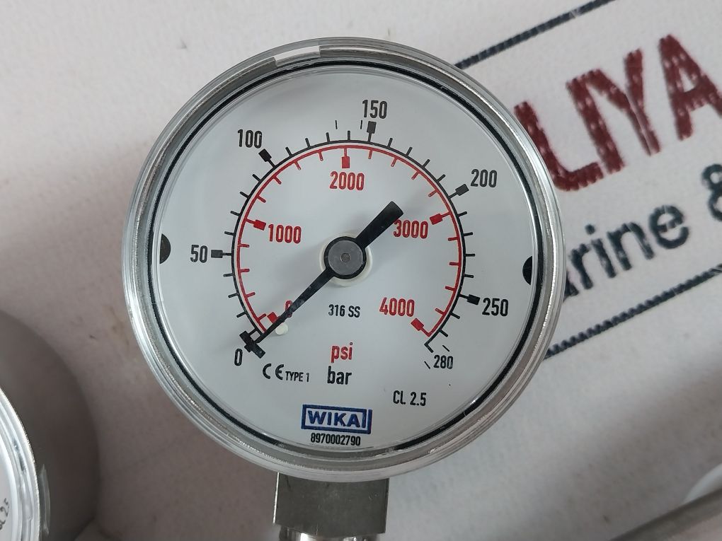 Linde Hiq 322 S 262-1 Gas Pressure Regulator