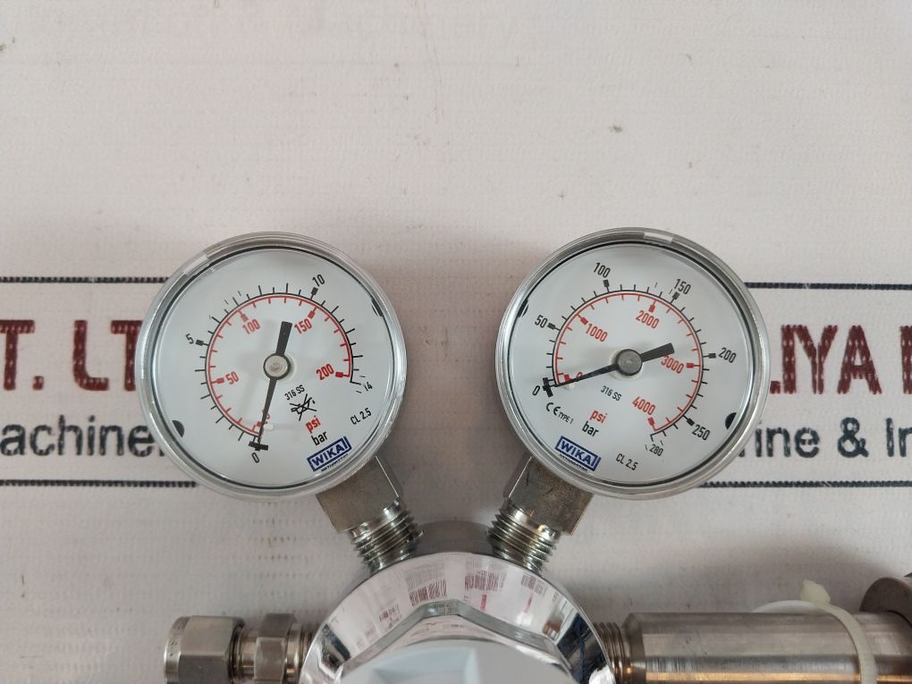 Linde Hiq 322 S 262-1 Gas Pressure Regulator