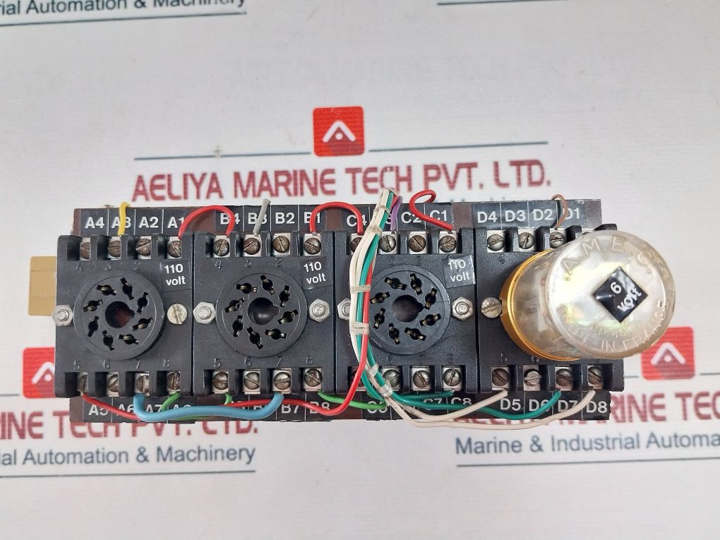 Linden-alimak Ab 297475 S 110 Volts Power Transformer
