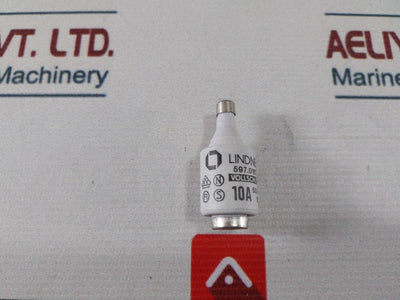 Lot Of 5X Lindner 597.0107 Fuse Cartridge 10A 500V
