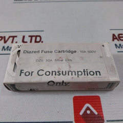 Lot Of 5X Lindner 597.0107 Fuse Cartridge 10A 500V